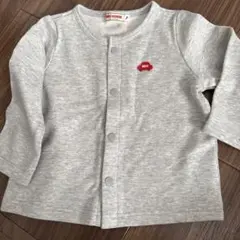 ミキハウス カーディガン グレー 新品