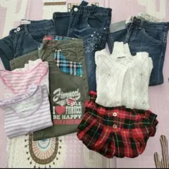 ☆140cm☆女の子洋服 まとめ売り ジーンズ