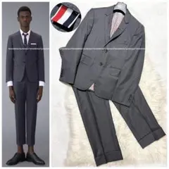 専用■トムブラウン　トリコロール　セットアップスーツ　上下　ジャケット　ネイビー 専用□トムブラウン トリコロール セットアップスーツ 上下