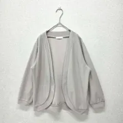 ドレスキップ カーディガン ボレロ 羽織もの バルーン ベージュ Lサイズ