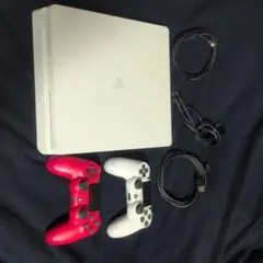 箱無し PlayStation 4 本体1TB ホワイト コントローラー2台付き