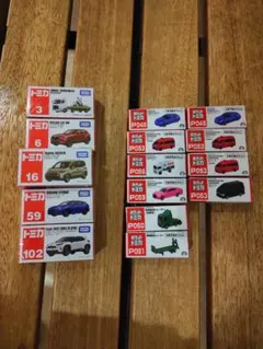 トミカ 、ポケットトミカ カーセット 多様なモデル