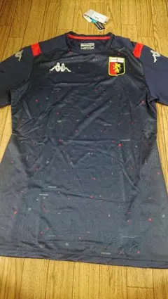 新品Kappa ジェノアトレーニングシャツ紺