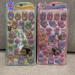 【正規品】うるちゅるPOP SEALおぱんちゅうさぎ&んぽちゃむ 3枚セット