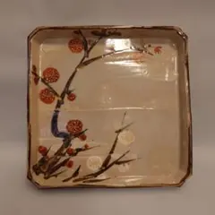 古伊万里」染錦草花窓絵文角徳利 - メルカリ
