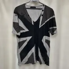 SUPERFINE Vネック ユニオンジャック Tシャツのサムネイル