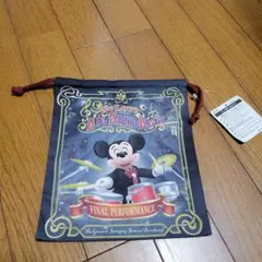 東京ディズニーシー ビッグバンドビート ポーチ　巾着　袋　レア　完売　ミッキー