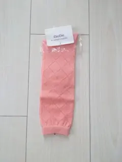 新品 BeBe ソックス 15-17cm ピンク ダイヤ柄 定価1200円のサムネイル