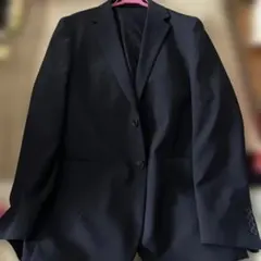 ネイビー ビジネススーツ ジャケットとパンツセット