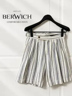 BERWICH ベルウィッチ SCOTCH SHORT ストライプショート42のサムネイル