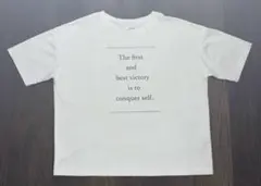 vingtrois バントロア ロゴTシャツ 白T 白 フリーサイズ 綿100%のサムネイル