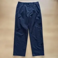 ユニクロ タックワイドパンツ ライト＋ L ブラック