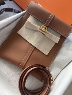 HERMES ゴールド✖️ゴールド金具 シェーヌダンクル グレナン トゥー 