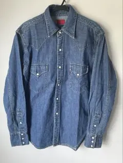 Levi's RED TAB 데님 웨스턴 셔츠 M 리바이스