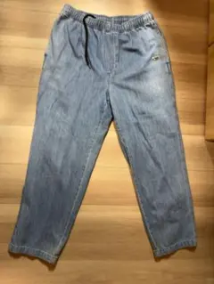 ライトブルー イージーパンツ