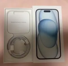 Apple iPhone 15 128GB Blue 箱 ケーブル付き