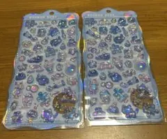 ボンボンドロップシール churukira そらねこボンボン　2枚セット