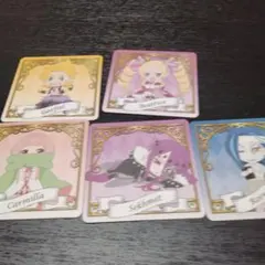 Re:ゼロから始める異世界生活 ステッカー 5点セット