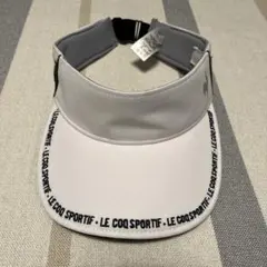 le coq sportif サンバイザー ホワイトのサムネイル