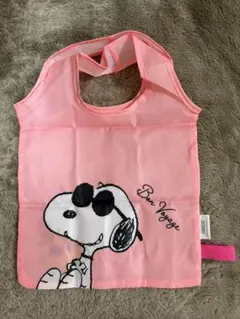 スヌーピー エコバッグ ゼクシィ付録 ピンク