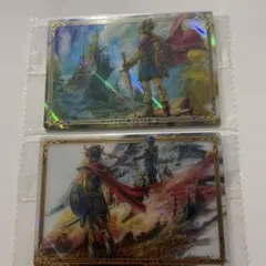 ドラクエクエスト ウエハース ～ロト三部作～ ビジュアルレアカード　2セット