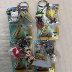 ドラゴンボールZ スペシャルツインキーホルダー 4点セット