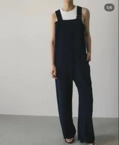 24SS✨NOBLE サスペンダーオールインワン 36 裾上げあり 小柄な方向け 