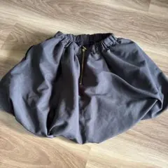 バルーンスカート スミクロ gu前面ファスナー付き