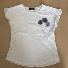 zuppa di zucca 花刺繍 フリルTシャツのサムネイル