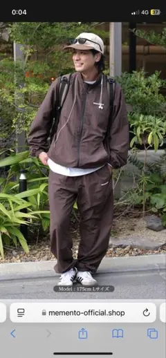 セットアップ ナイロン