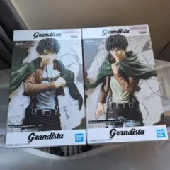 進撃の巨人 フィギュア エレン リヴァイ グランディスタ Ｇｒａｎｄｉｓｔａ
