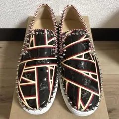 Christian Louboutin スタッズ付きスリッポン