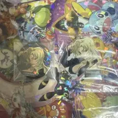 名探偵コナン　ホログラム缶バッジ　アクリルキーホルダー　ベルモット