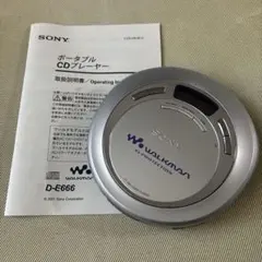 SONY D-E666 CD-WALKMAN