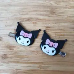 サンリオ クロミちゃん　ヘアクリップ 2個セット