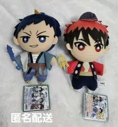 黒子のバスケ　黒バス　緑間真太郎　高尾和成　ぬいぐるみ　緑間セット　高尾セット 黒子のバスケフィギュアシリーズ 黒子のバスケ 緑間＆高尾 オレンジ