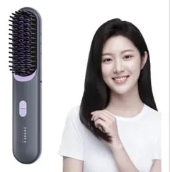 新品　ヒートブラシ アイロン コードレス 充電/差し込み両対応