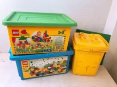 大量★レゴ デュプロ まとめ売り 2224 4107 バケツ付き パーツ不足あり