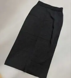 cocaニットスカートグレー