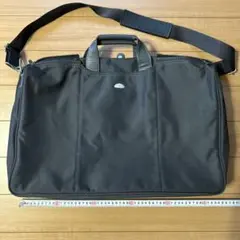 サムソナイト ナイロン ブリーフケース 2WAYバッグ チャコールグレー　鍵付