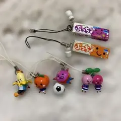 헤세이 레트로 アンティーク ぷっちょ マスコット ストラップ 6点セット