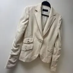 美品❣️ICB❣️オンワード樫山❣️テラードジャケット❣️レディース❣️ストレッチ付き❣️