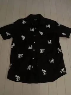 RIPNDIP 半袖シャツ　総柄　刺繍のサムネイル
