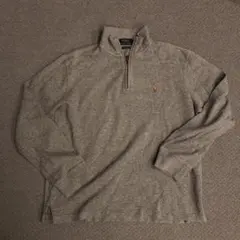 Polo Ralph Lauren グレー ハーフジップ トレーナー