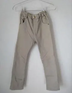 ダディオダディ　パンツ　140　ベージュ　ロングパンツ　半端丈　2way