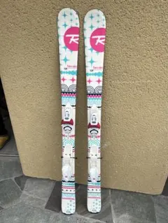 120 ジュニア用ROSSIGNOL HERO スキー板 ストックセット - メルカリ