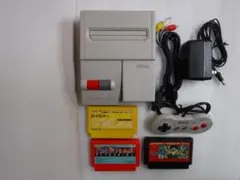 任天堂 NEWファミコン本体＆ファミコンソフト3種　セット販売
