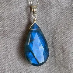 k14gf ラブラドライト ペンダントトップ ハイクオリティ