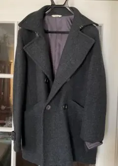 カシミヤ ピーコート