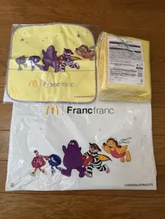 マクドナルド 福袋2026 Francfranc ハンカチ 保冷バッグのサムネイル